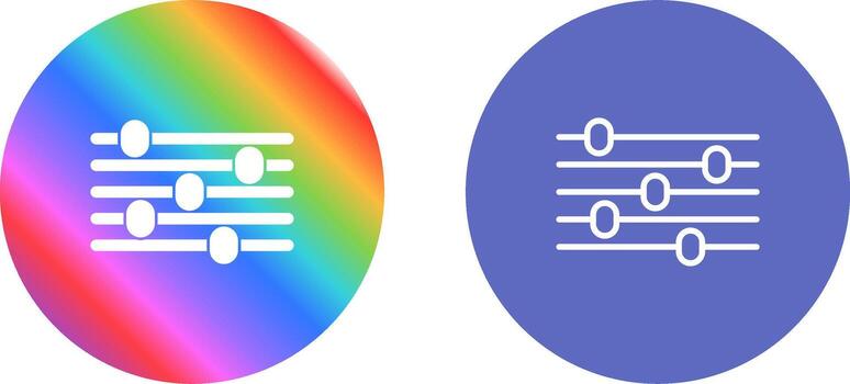 igualdad vector icono