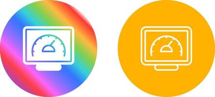 Desktop Computer Vector Icon