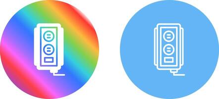 icono de vector de enchufe