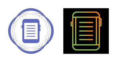 E-reader Vector Icon