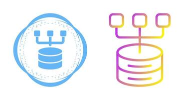 Data Modeling Vector Icon