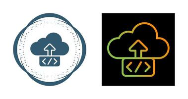Cloud Deployment Vector Icon