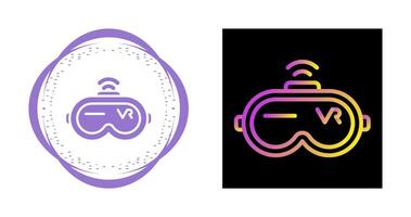 Virtual Reality Headset Vector Icon