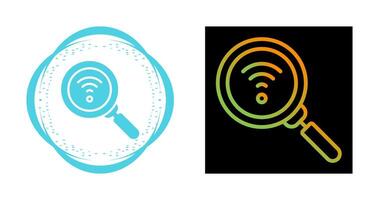 Network Discovery Vector Icon