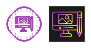 Digital Art Vector Icon