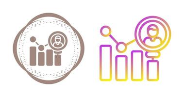 Customer Analytics Vector Icon