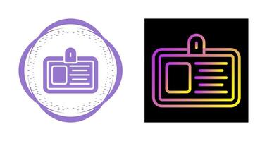 ID Card Vector Icon