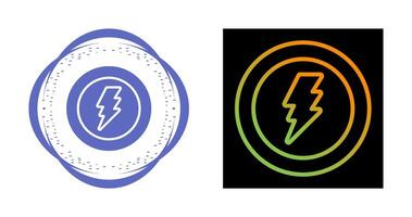 Lightning bolt Vector Icon