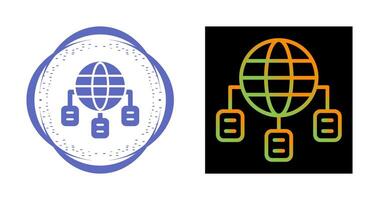 Network as a Service Vector Icon