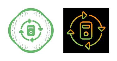 Data Center Cooling Vector Icon