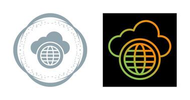 Cloud Network Vector Icon