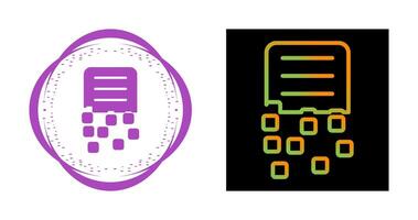 datos pérdida prevención vector icono