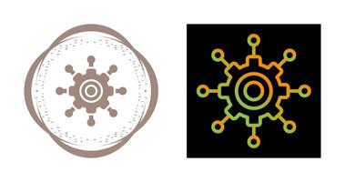 Microservices Vector Icon