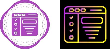 Design Brief Vector Icon