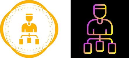 User Flow Vector Icon