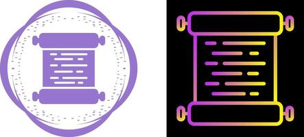 Scroll Vector Icon