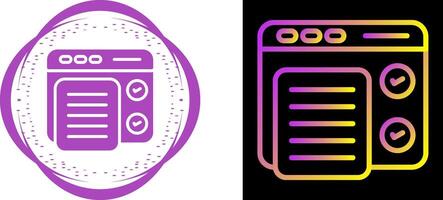 Concept Testing Vector Icon