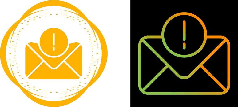 Error Message Vector Icon