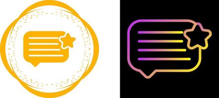 Feedback Vector Icon