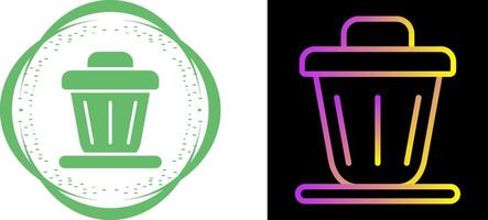 Trash bin Vector Icon