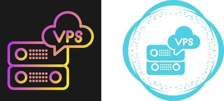 VPS Hosting Vector Icon