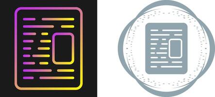 Document Templates Vector Icon