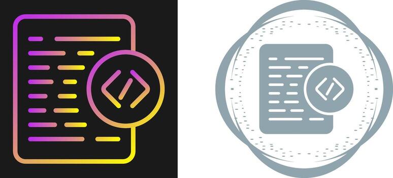 documento metadatos vector icono