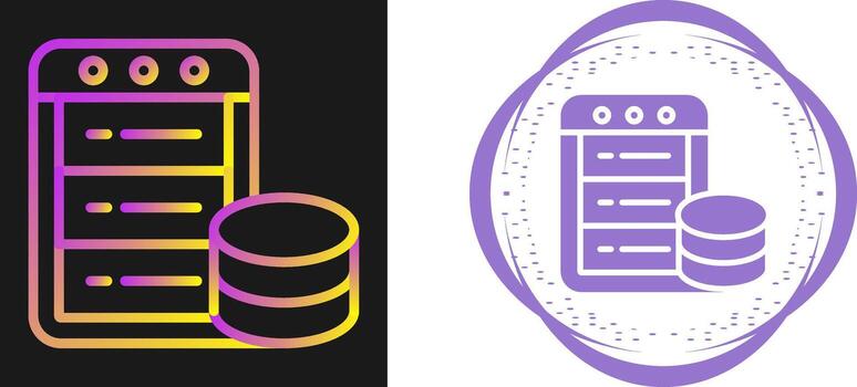 Database Vector Icon