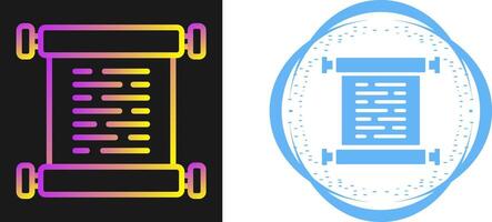 Scroll Vector Icon
