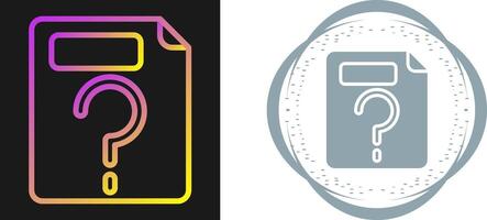 Unknown Vector Icon