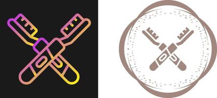 eléctrico cepillo de dientes vector icono