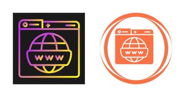 World Wide Web Vector Icon