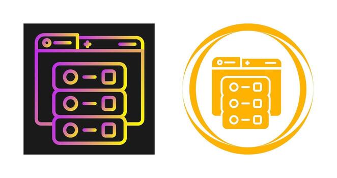 Server Vector Icon