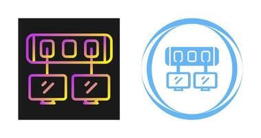 Network Switch Vector Icon