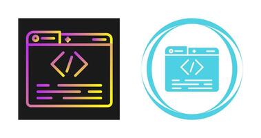 Programming Vector Icon
