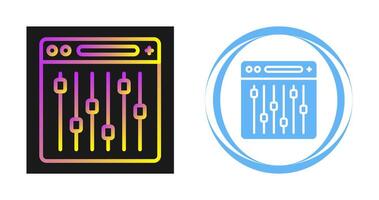 icono de vector de configuración