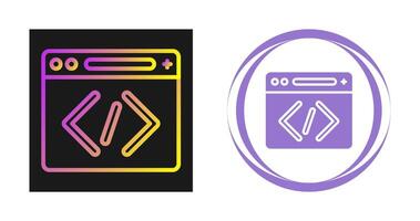 Coding Vector Icon