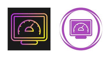 Desktop Computer Vector Icon