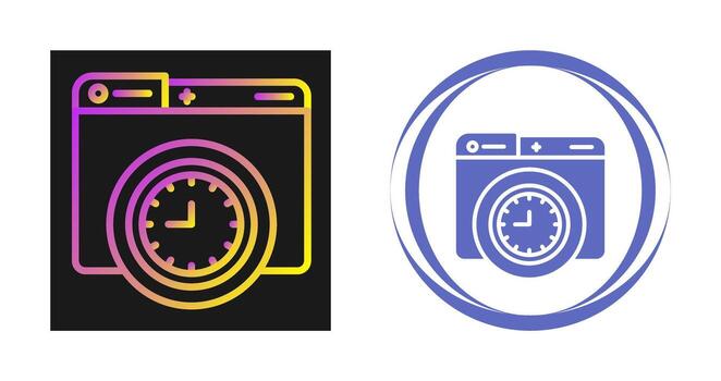 Clock Vector Icon