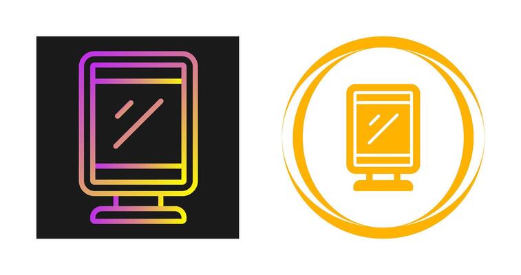 Desktop Vector Icon