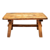 AI generated Gateleg table isolated on transparent background png