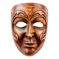 AI generated Elegant carnival mask isolated on transparent background png