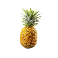 ai gegenereerd ananas PNG geïsoleerd Aan transparant achtergrond