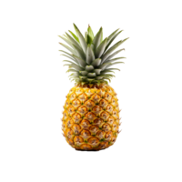 ai genererad ananas png isolerat på transparent bakgrund