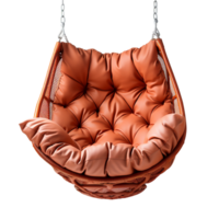 AI generated Hanging chair png isolated on transparent background