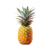 ai generiert Ananas png isoliert auf transparent Hintergrund