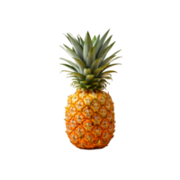 AI generated Pineapple png isolated on transparent background