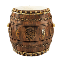 AI generated Drum duff isolated on transparent background png