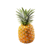 AI generated Pineapple png isolated on transparent background