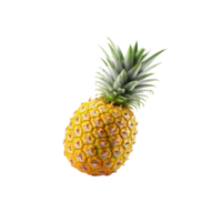 AI generated Pineapple png isolated on transparent background